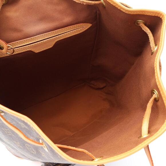 LOUIS VUITTON Brown Monogram Leather Backpack main image 10